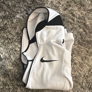 Nike Black and White Sports Hoodie